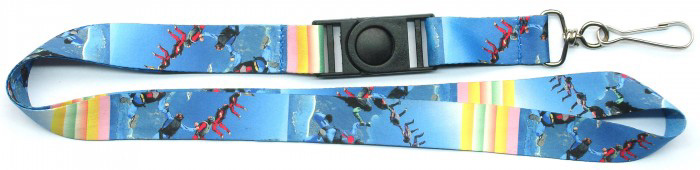 custom printed lanyard