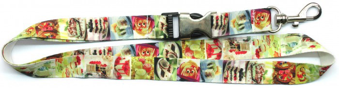custom printed lanyard