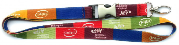 custom printed lanyard