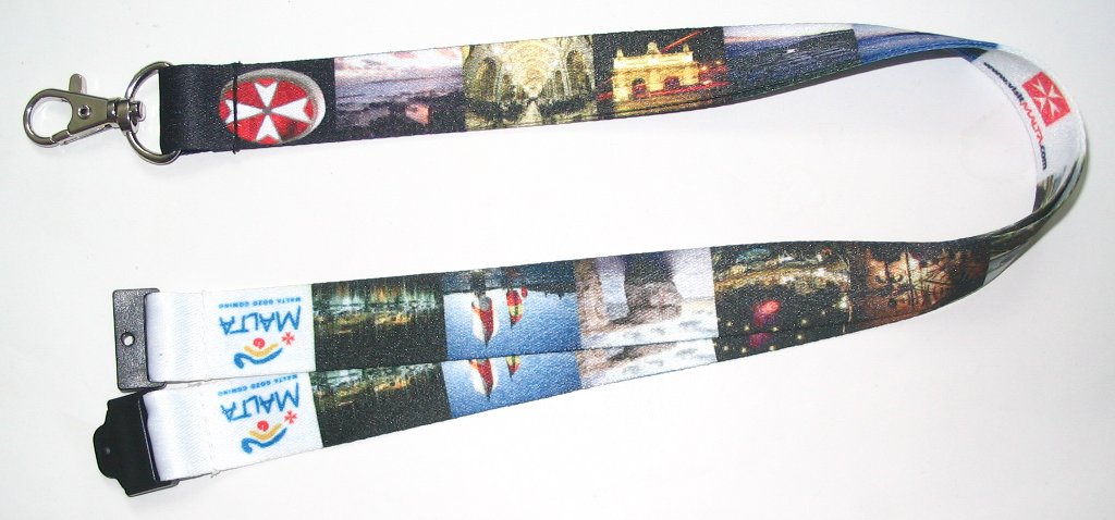 custom printed lanyard