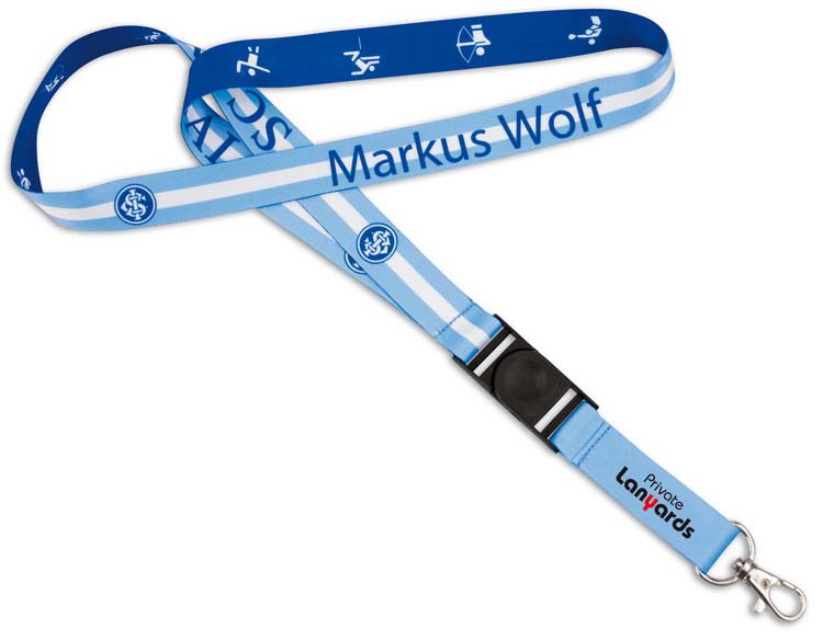 custom printed lanyard