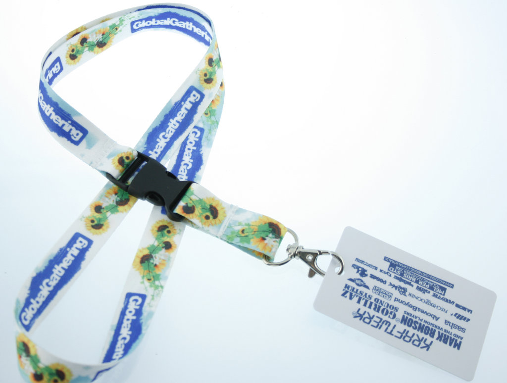 custom printed lanyard