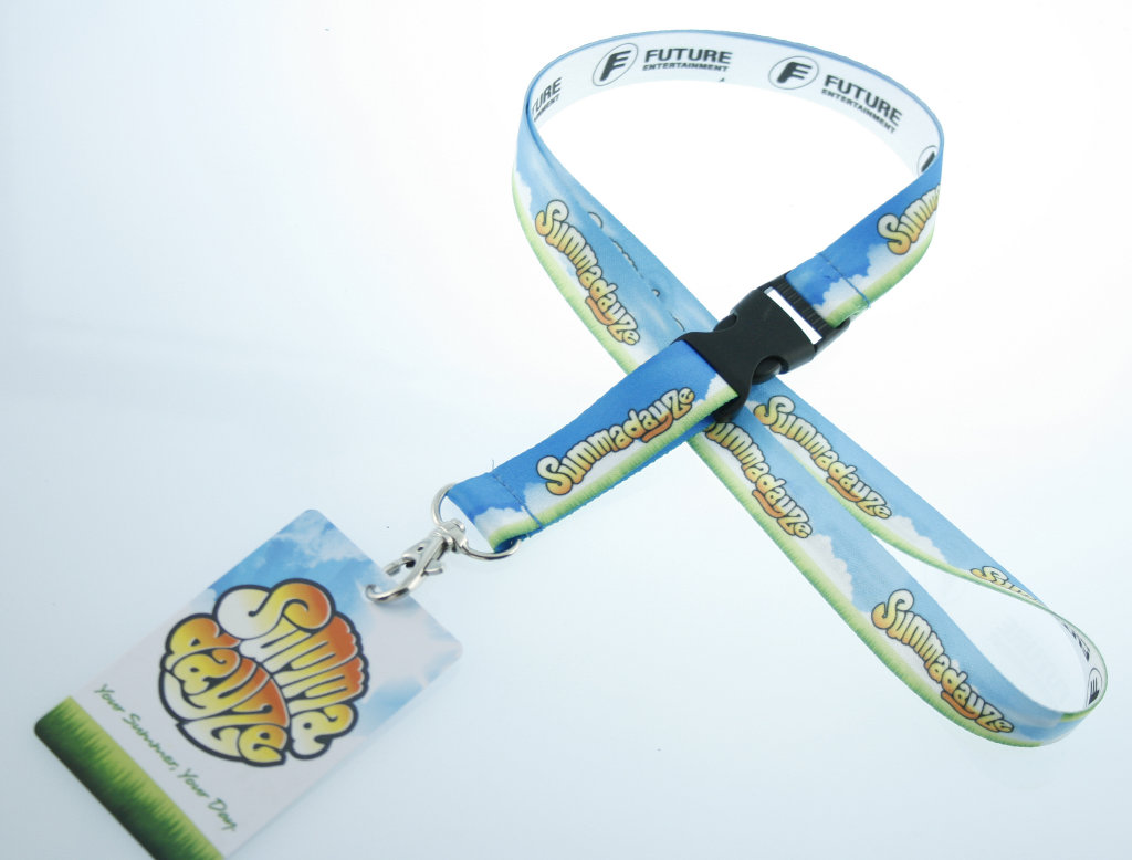 custom printed lanyard