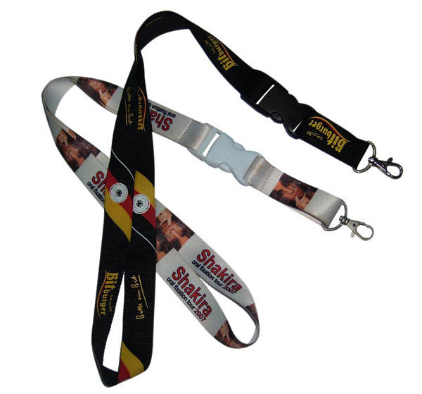 custom printed lanyard