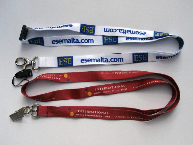 custom printed lanyard
