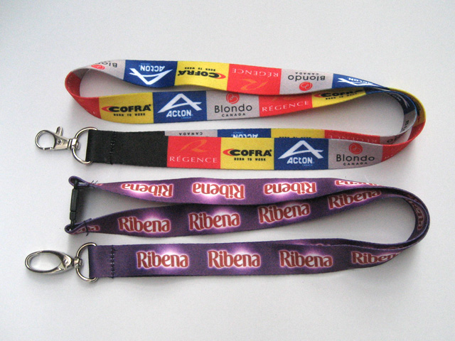 custom printed lanyard