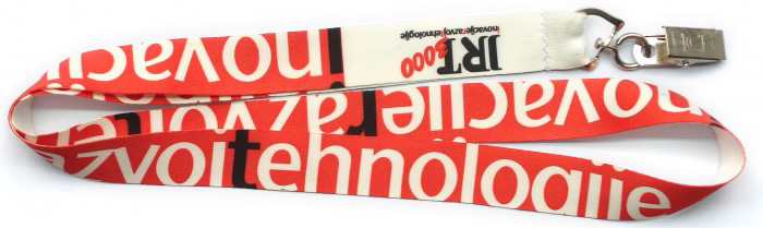 custom printed lanyard