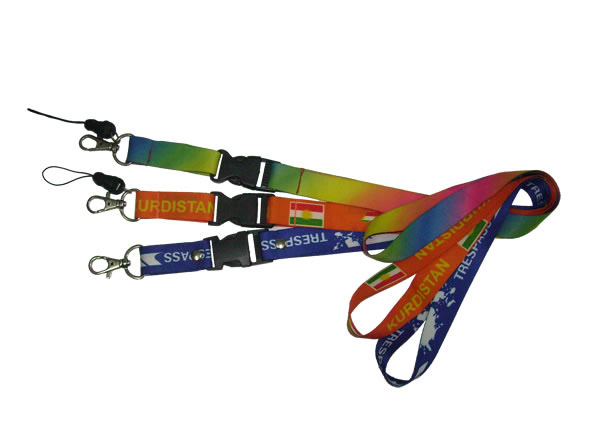 custom printed lanyard