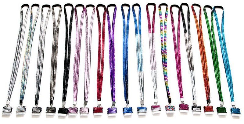 iphone rhinestone lanyard