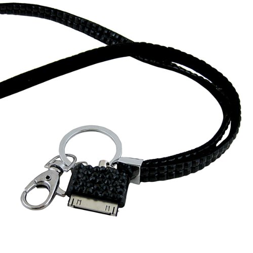 iphone rhinestone lanyard