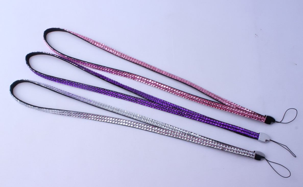 rhinestone cell phone lanyards