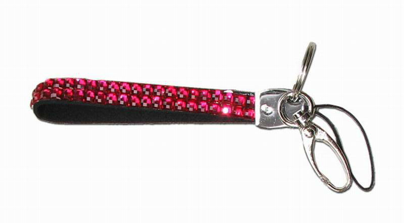 rhinestone keychain