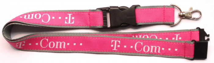 custom satin lanyard
