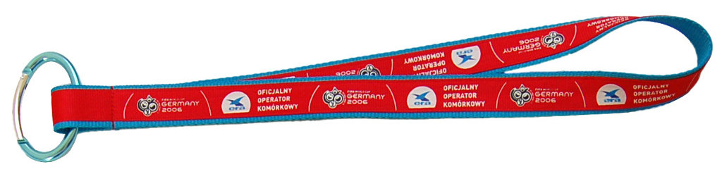 custom satin lanyard