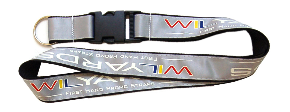 custom satin lanyard