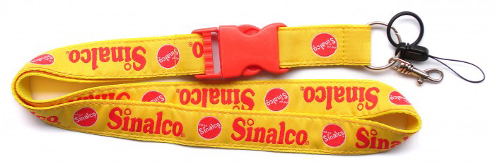 custom satin lanyard
