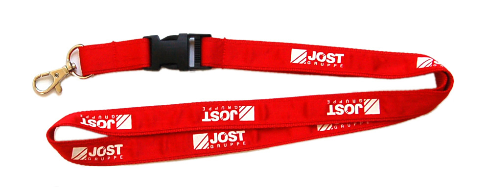 custom satin lanyard