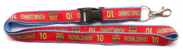 custom satin lanyard