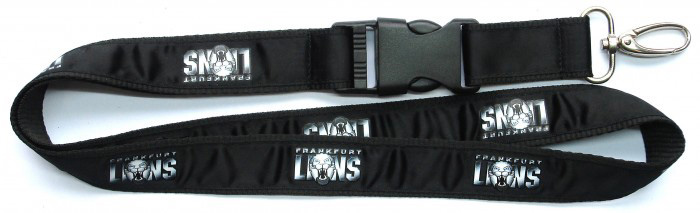 custom satin lanyard