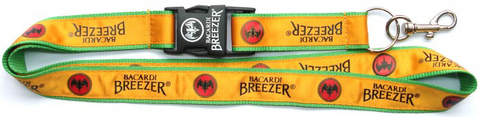 custom satin lanyard
