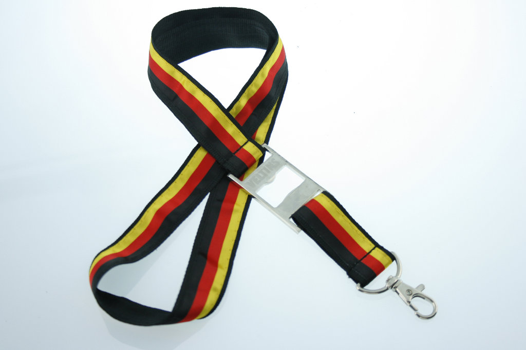 custom bottle opener lanyard