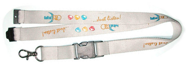 screen printed lanyard