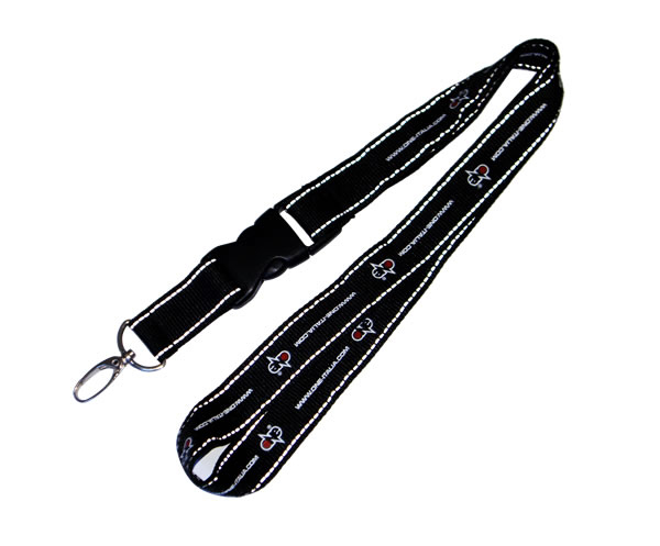 screen printed lanyard