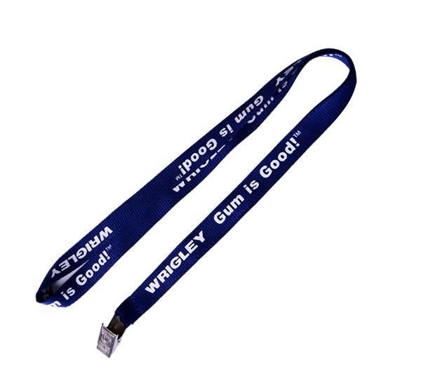 screen printed lanyard