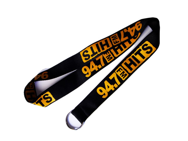 screen printed lanyard