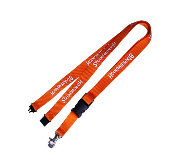 screen printed lanyard