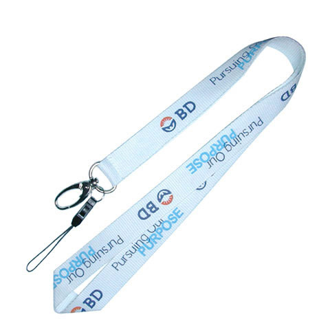 screen printed lanyard