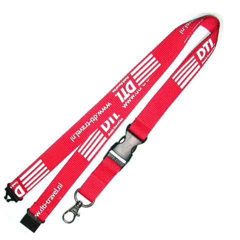 screen printed lanyard
