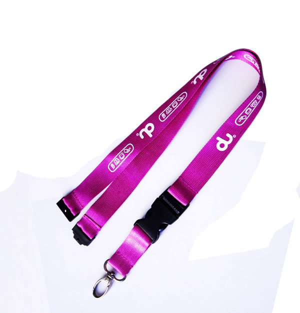 screen printed lanyard
