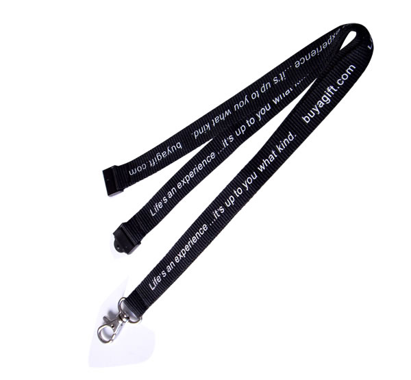 screen printed lanyard