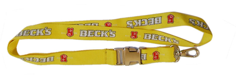 screen printed lanyard