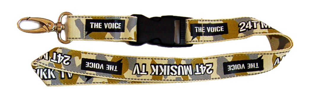screen printed lanyard