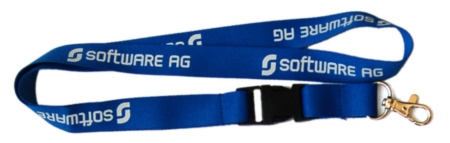 screen printed lanyard