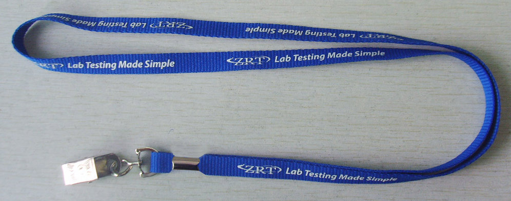 screen printed lanyard