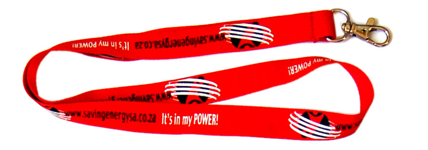 screen printed lanyard