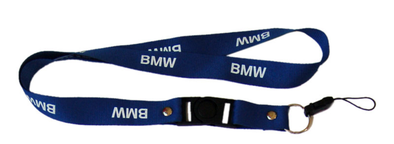silkscreen printed lanyard