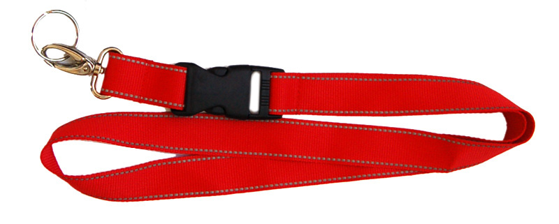silkscreen printed lanyard