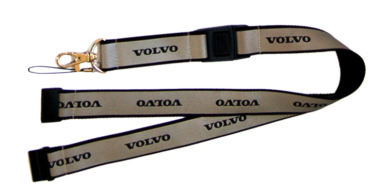 silkscreen printed lanyard