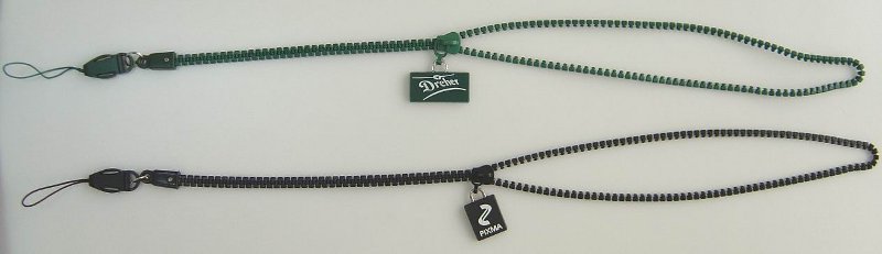 zipper lanyard